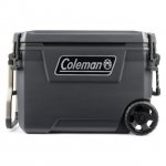 Coleman Convoy 65 Quart Wheeled Cooler, Dark Storm