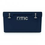 RTIC 65 QT Ultra-Tough Cooler, Insulated Portable Ice Chest for Beach, Drink, Beverage, Camping, Picnic, Fishing, Boat, Barbecue, Navy