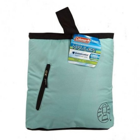 Coleman Insulated Hauler 24 Can Cooler Aqua Blue/Light Teal - Converts from a backpack to a tote