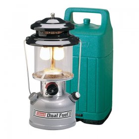 Coleman 700 Lumens Premium Dual Fuel Lantern with Storage Case