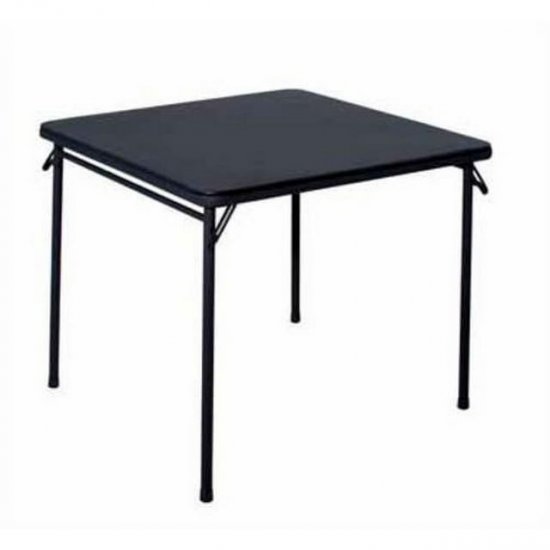 2PC Cosco Cosco 14-619-BLK2 Square Folding Table, 34\", Black