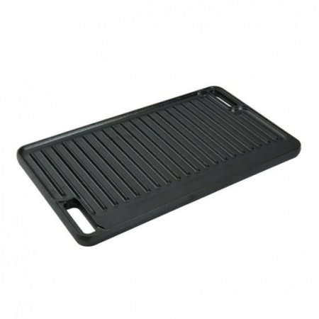 Ozark Trail 9 in Reversible Cast Iron Grill and Griddle Black