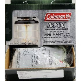 Coleman Mantle Tube #95 Insta-Clip Tab for Coleman Kerosene Lanterns, 2 Pack