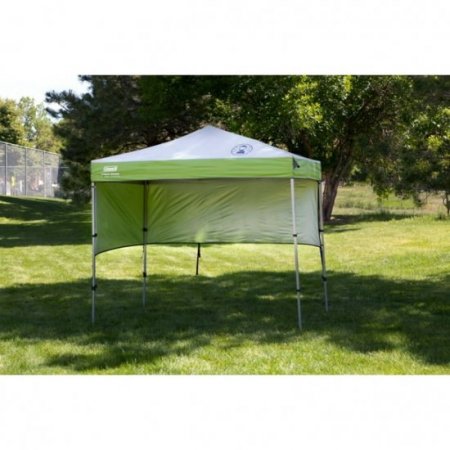 Coleman Sun Wall Accessory for 7' x 5' Straight Leg Instant Canopy Shelter, Green (Canopy not included)