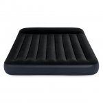 Open Box Intex Dura Beam Pillow Rest Airbed Mattress with Built-In Pump, Queen