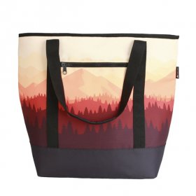 Ozark Trail 50 cans Cooler Tote, Mountain Print