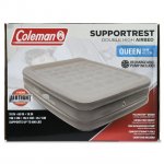 Coleman 18in Raised Air Mattress, with Rechargeable Pump, Queen