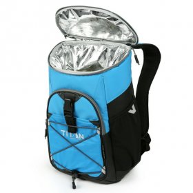 Arctic Zone? Titan Deep Freeze? 24 Can/16 Quart Backpack Cooler - Process Blue