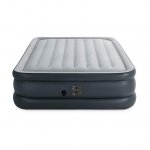 Intex Dura-Beam Standard Series Essential Rest Airbed with Built-In Electric Pump, Queen