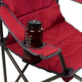 Ozark Trail Camping Chair, Red, Adult