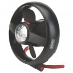 Coleman Rechargeable Tent Fan/Light with Stand