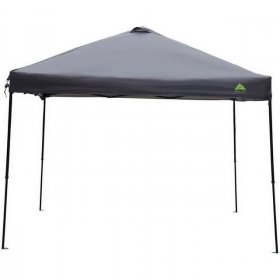 Ozark Trail 10x10 Straight Leg Instant Outdoor Canopy/Gazebo Shelter (100 Sq. ft Coverage)