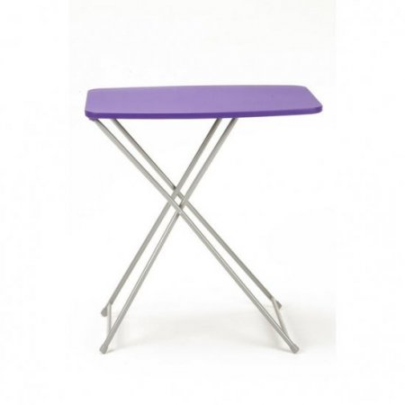 Cosco Adjustable Height Personal Folding Table, Purple