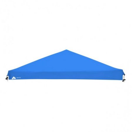 Ozark Trail 10' x 10' Instant Slant Leg Replacement Pop-up Canopy Top Outdoor Shading Cover, Blue