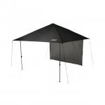 Coleman OASIS Lite 10 x 10 Canopy Tent with Side Wall, Black