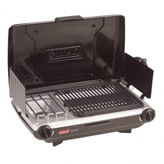 Coleman 2 Burner Grill Stove Combo Black 2000020929 SKU: 2000004118