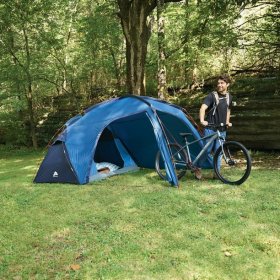 Ozark Trail 2-Person Tent with Oversized Vestibule, Blue, Dimensions 86.6