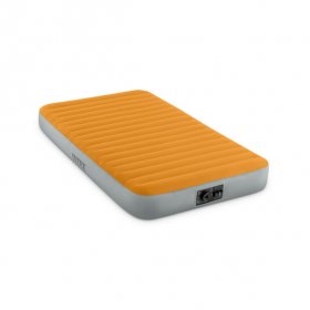 Intex 8" Super-Tough Air Mattress Bed with Built-In Battery Pump - TWIN (Batteries Not Included)