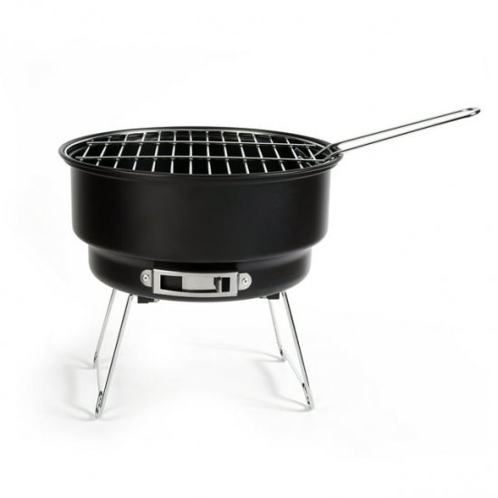 Ozark Trail 10\" Steel Portable Camping Charcoal Grill, Model 31313