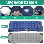 Slsy Folding Bed Cot with 3.3 Inch 2 Sided Mattress, 75"* 28" Folding Sleeping Cot Guest Bed, Folding Camping Cots with Carry Bag