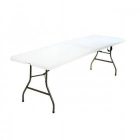 Cosco 8' Fold-in-Half Banquet Table with Handle