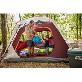 Coleman 2000038278 Skylodge 6-Person Instant Camping Tent - Blackberry