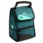 Arctic Zone Hi-Top Lunch Bag with Thermal Insulation, Green
