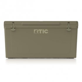 RTIC 145 QT Ultra-Tough Cooler, Insulated Portable Ice Chest for Beach, Drink, Beverage, Camping, Picnic, Fishing, Boat, Barbecue, Olive