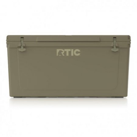 RTIC 145 QT Ultra-Tough Cooler, Insulated Portable Ice Chest for Beach, Drink, Beverage, Camping, Picnic, Fishing, Boat, Barbecue, Olive