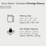 Intex Dura-Beam Standard Series Prestige Downy Inflatable Airbed, Queen
