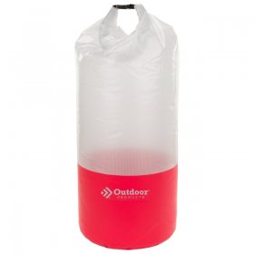 Outdoor Products 40 L Valuables Hiking Dry Bag, Watertight Roll Top Seal, Red, Unisex