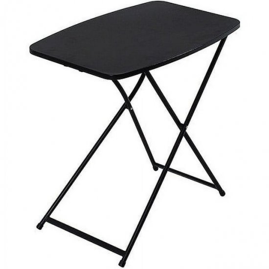 Mainstays 26\" Personal Black Folding Tables, 4 Count