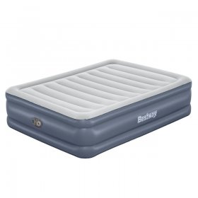Open Box Bestway Tritech AirBed w/Built-in Pump & Antimicrobial Coating, Queen