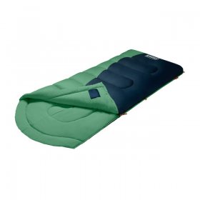 Coleman Montauk 40-Degree Cool Weather Semi-Rectangular Big and Tall Sleeping Bag, Green