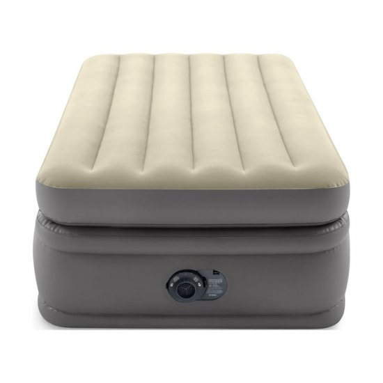 Open Box Intex 20\" Comfort Elevated Airbed with Fiber-Tech IP, Twin