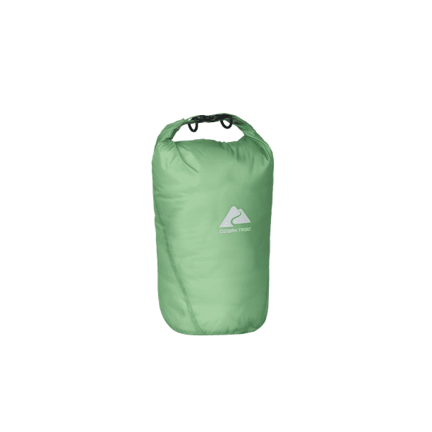 Ozark Trail Ultimate 10L and 5L Coated Dry Bag Set, with Water Resistant Roll Top (2 Count)