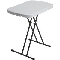 Lifetime 8354 26 INCH PERSONAL TABLE, 3 HEIGHT SETTINGS, 2 YEAR LIMITED WARRANTY (WHITE)