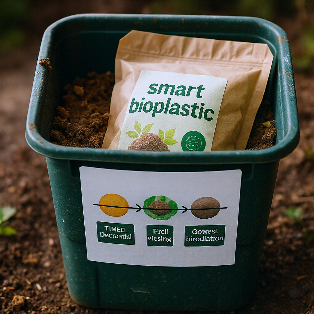 Bioplastik Pintar: Mengurai Diri dalam Hitungan Hari