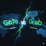 Competition between GoTo and Grab for super-app dominance in Southeast Asia.