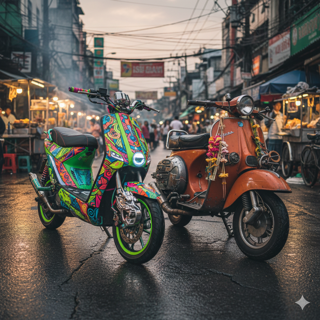Tantangan Mengintegrasikan Motor Listrik ke Budaya Modifikasi Asia Tenggara.